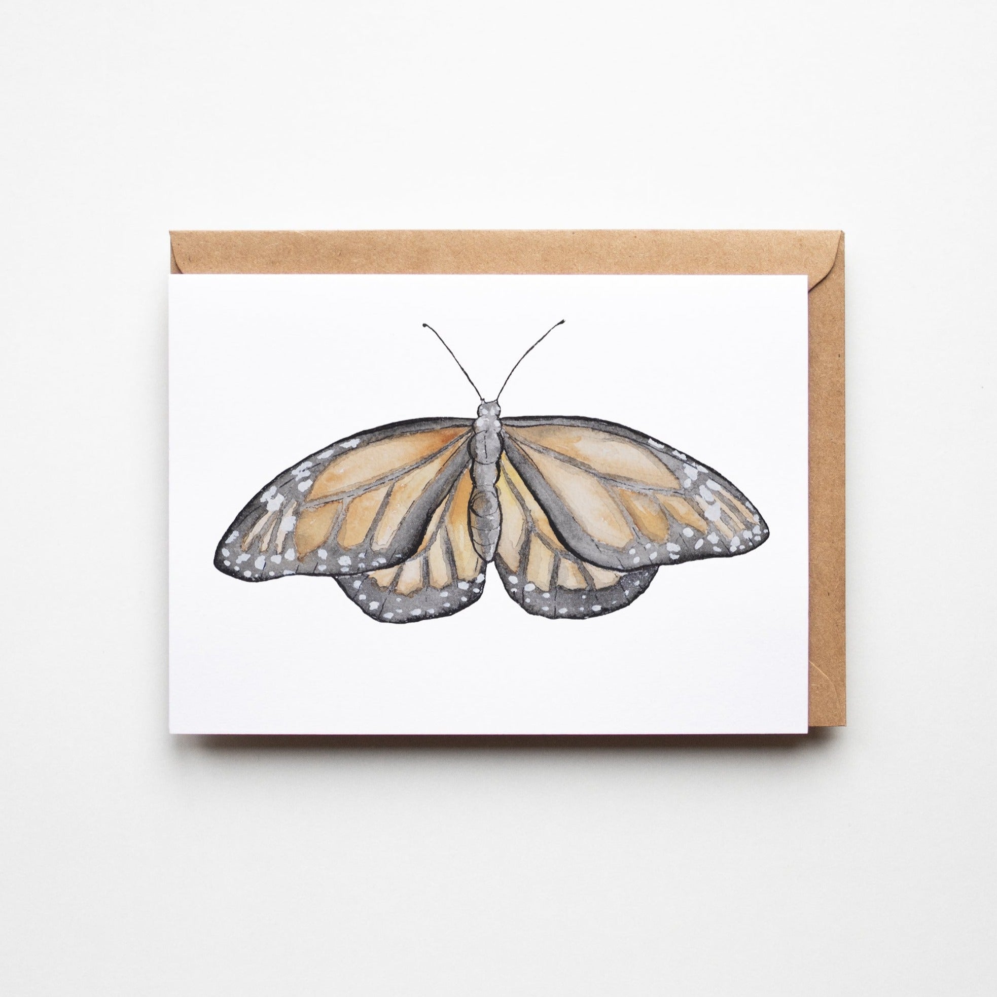 Monarch  Greeting card
