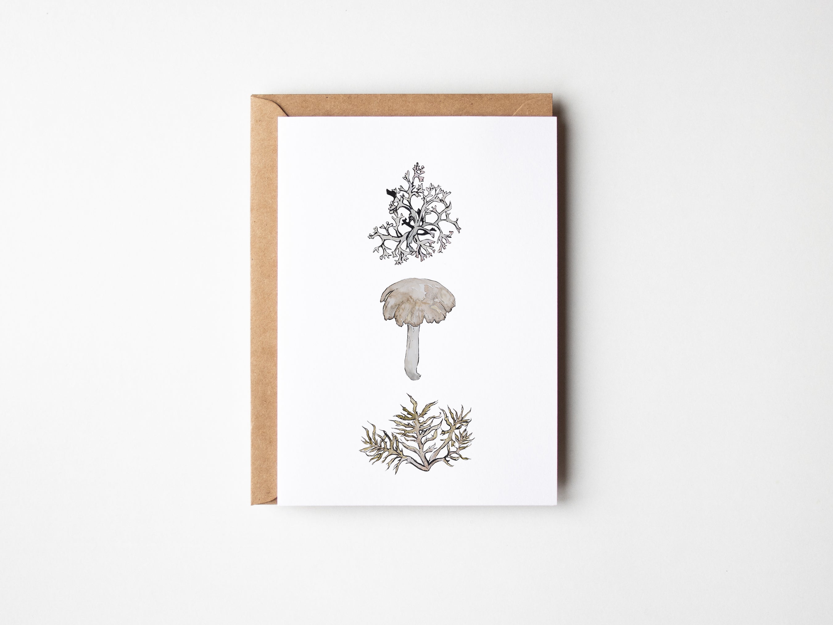 Forest trio Greeting card